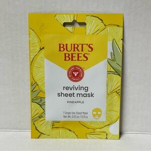 💛$2💛 Burt's Bees Reviving Sheet Mask - Pineapple